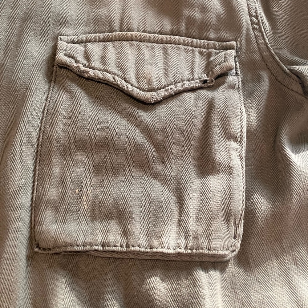 Topshop Army Green Utility Jacket - Picture 5 of 7